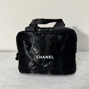 Chanel Black Cosmetic Bag